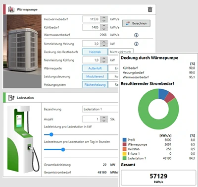 Stromverbraucher im PV-Planer